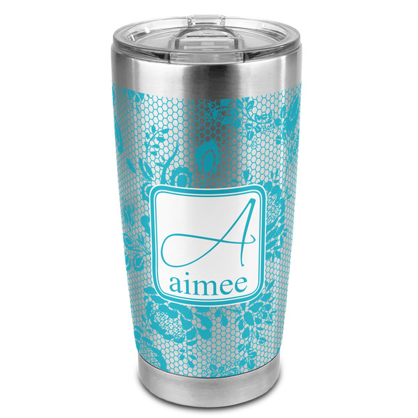 Custom Lace 20oz Stainless Steel Double Wall Tumbler - Full Print (Personalized)