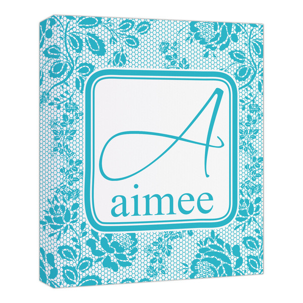 Custom Lace Canvas Print - 20x24 (Personalized)