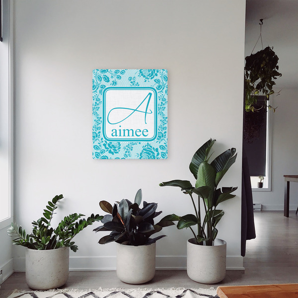 Lace 20x24 - Canvas Print - In Context