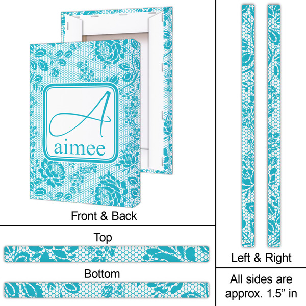 Lace 20x30 - Canvas Print - Approval