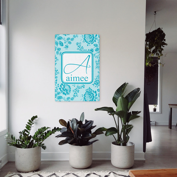 Lace 20x30 - Canvas Print - In Context