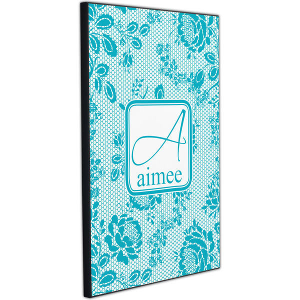 Lace 20x30 Wood Print - Angle View