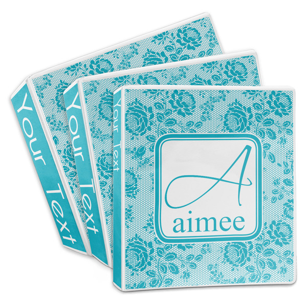 Custom Lace 3-Ring Binder (Personalized)