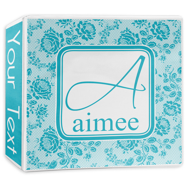Custom Lace 3-Ring Binder - 3 inch (Personalized)