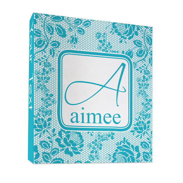 Custom Lace 3 Ring Binder - Full Wrap - 1" (Personalized)