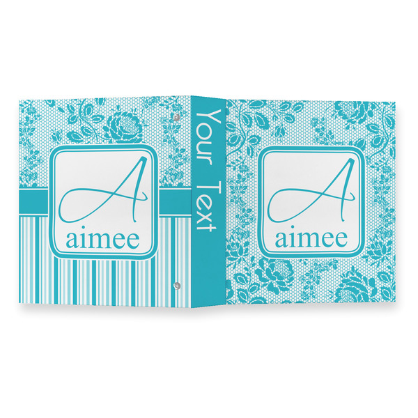 Lace 3 Ring Binders - Full Wrap - 1" - OPEN OUTSIDE