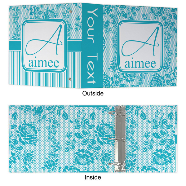 Lace 3 Ring Binders - Full Wrap - 3" - APPROVAL