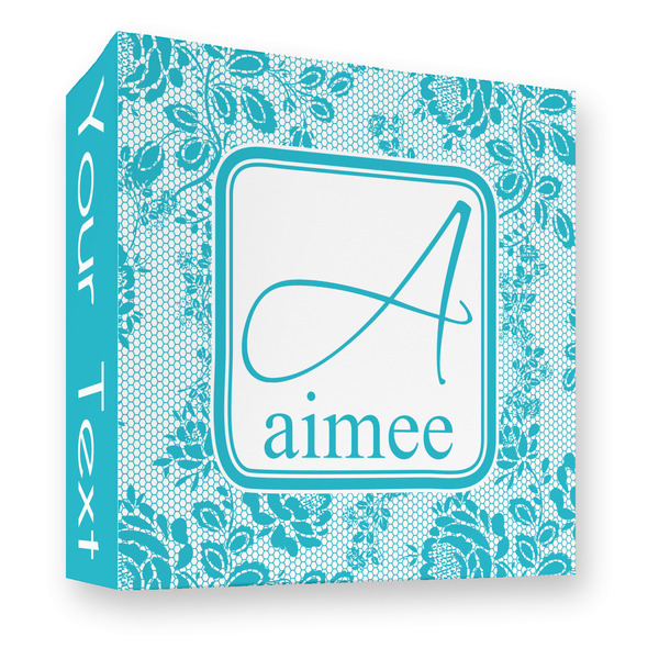 Custom Lace 3 Ring Binder - Full Wrap - 3" (Personalized)