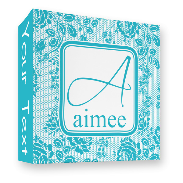 Lace 3 Ring Binders - Full Wrap - 3" - FRONT
