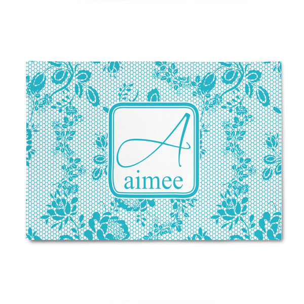 Custom Lace 4' x 6' Indoor Area Rug (Personalized)