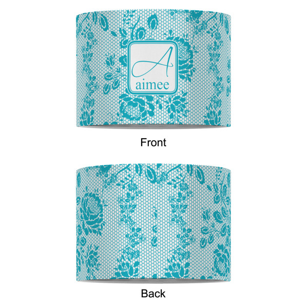 Lace 8" Drum Lampshade - APPROVAL (Fabric)