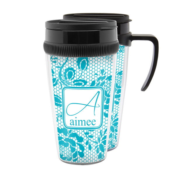 Custom Lace Acrylic Travel Mug (Personalized)
