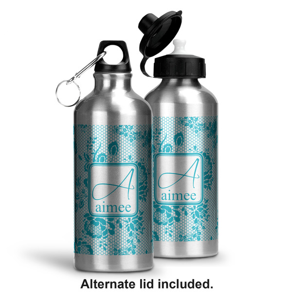 Lace Aluminum Water Bottle - Alternate lid options