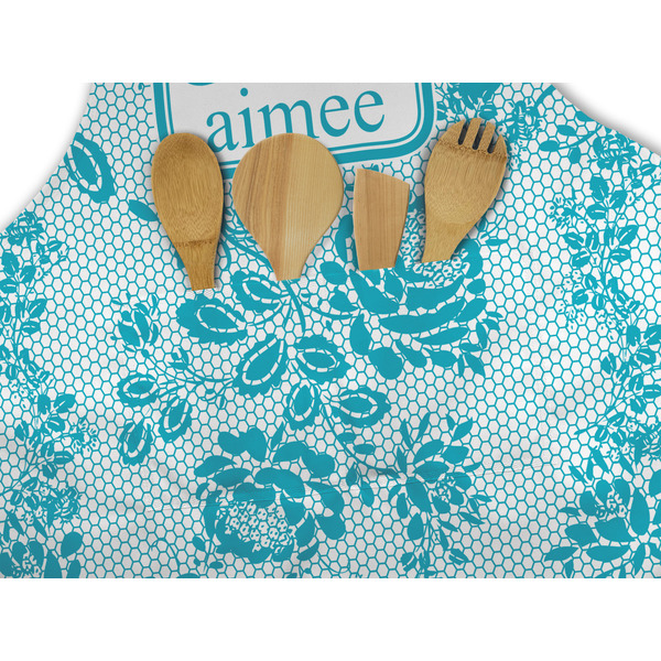 Lace Apron - Pocket Detail with Props
