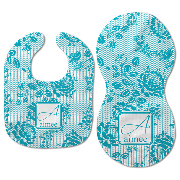 Lace Baby Bib & Burp Set - Approval (new bib & burp)