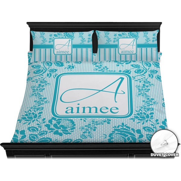 Lace Bedding Set (King) - Duvet