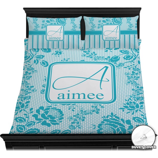 Lace Bedding Set (Queen) - Duvet