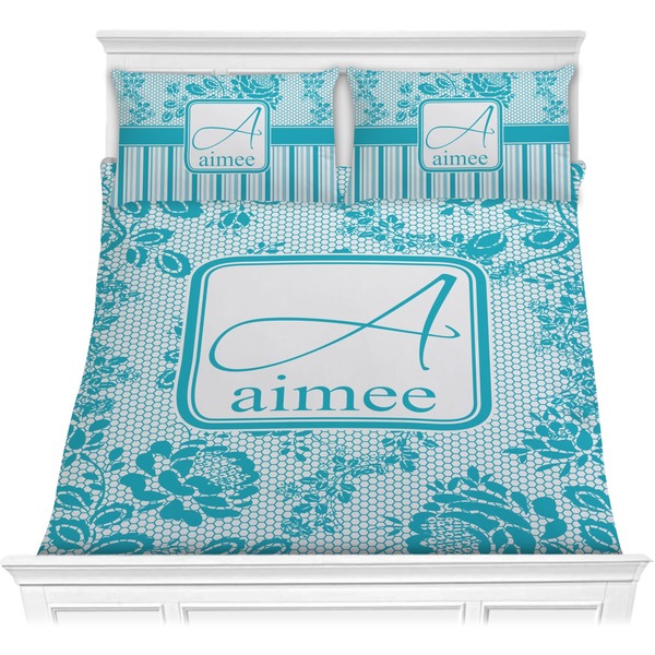 Custom Lace Comforter Set - Full / Queen (Personalized)
