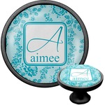 Lace Cabinet Knob (Black) (Personalized)