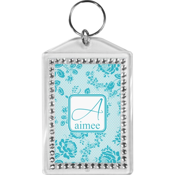 Custom Lace Bling Keychain (Personalized)