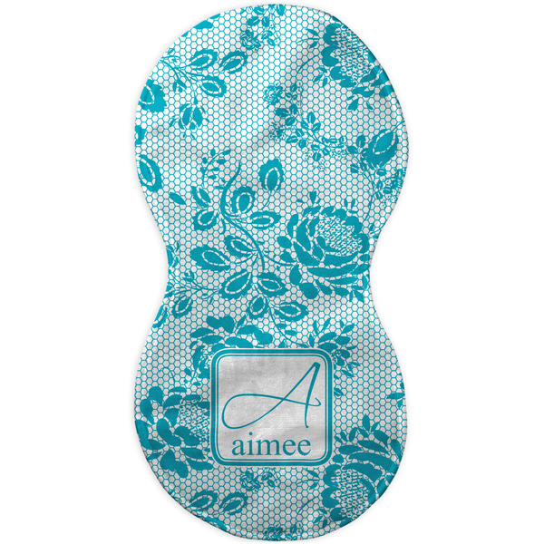 Lace Burp Peanut Shaped Flat