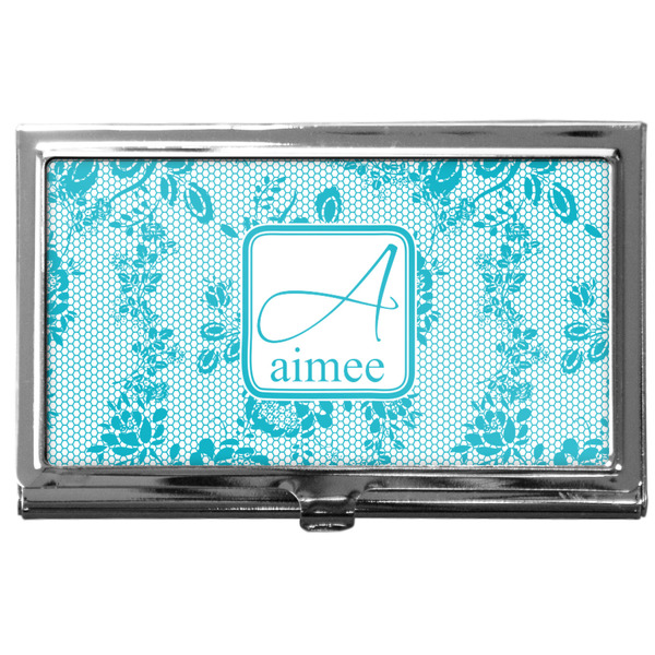 Custom Lace Business Card Case