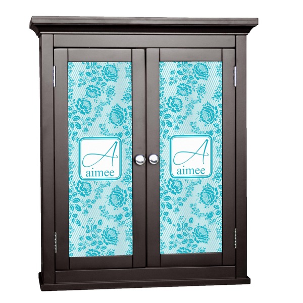 Custom Lace Cabinet Decal - Custom Size (Personalized)