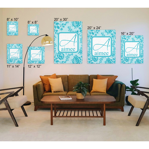 Lace Canvas Prints - Multiple Sizes