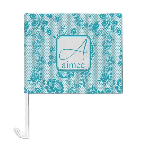 Lace Car Flag - Large - FRONT