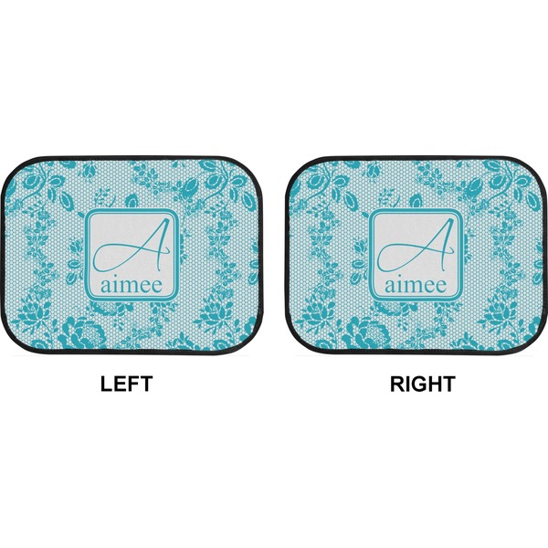 Lace Car Floor Mats (Back Seat) (Approval)