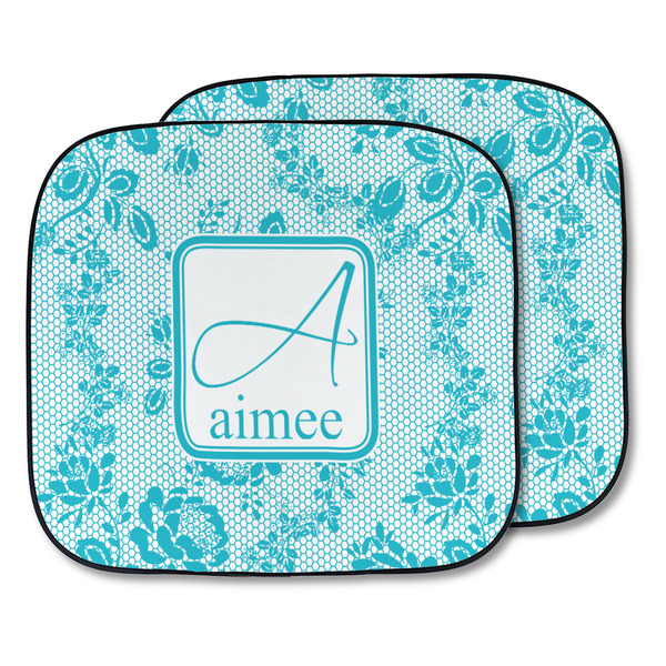 Custom Lace Car Sun Shade - Two Piece (Personalized)