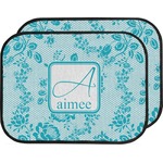 Lace Car Floor Mats (Back Seat) (Personalized)