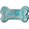 Lace Ceramic Dog Ornament - Front & Back w/ Name and Initial