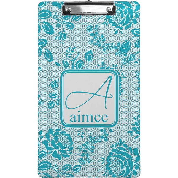 Custom Lace Clipboard (Legal Size) (Personalized)