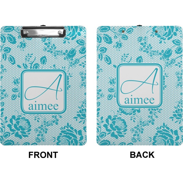 Lace Clipboard (Letter) (Front + Back)
