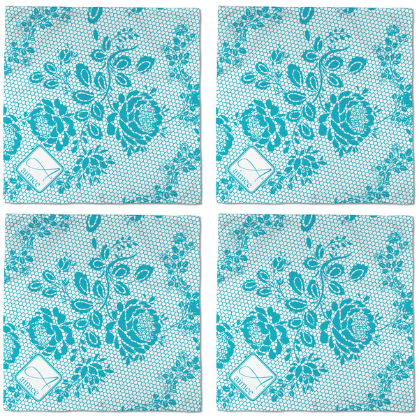 Lace Cloth Napkins - Personalized Dinner (APPROVAL) Set of 4