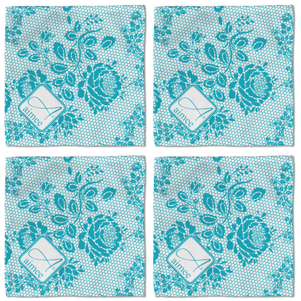 Lace Cloth Napkins - Personalized Lunch (APPROVAL) Set of 4