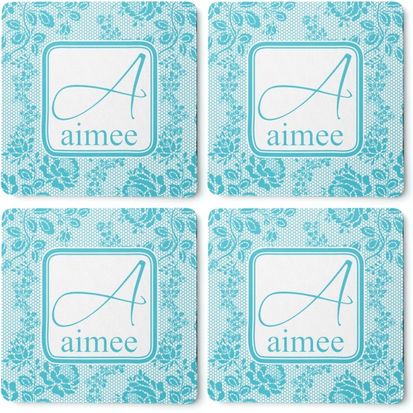 Lace Coaster Rubber Back - Apvl