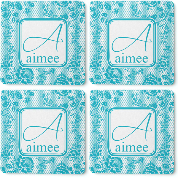 Lace Coaster Rubber Back - Apvl