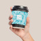 Lace Coffee Cup Sleeve - LIFESTYLE