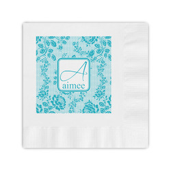 Lace Coined Cocktail Napkins (Personalized)