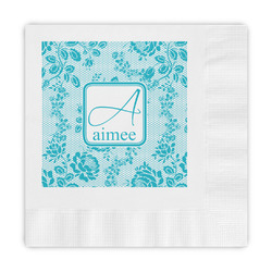 Lace Embossed Decorative Napkins (Personalized)