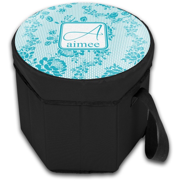 Lace Collapsible Personalized Cooler & Seat (Closed)