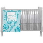 Lace Crib Comforter / Quilt (Personalized)