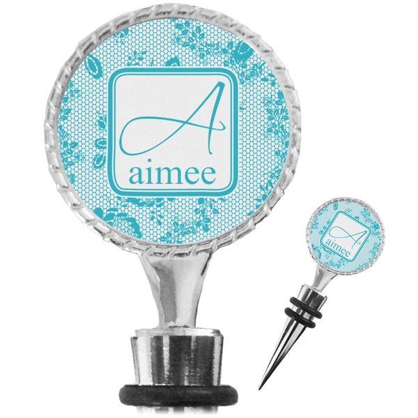 Custom Lace Wine Bottle Stopper (Personalized)