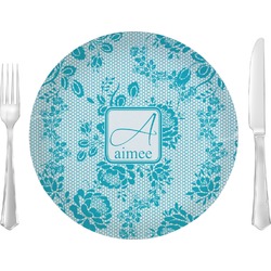 Lace Glass Lunch / Dinner Plate 10" (Personalized)