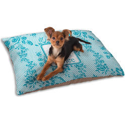 Lace Dog Bed - Small w/ Name and Initial