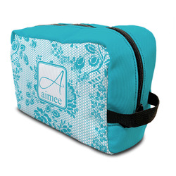 Lace Toiletry Bag / Dopp Kit (Personalized)