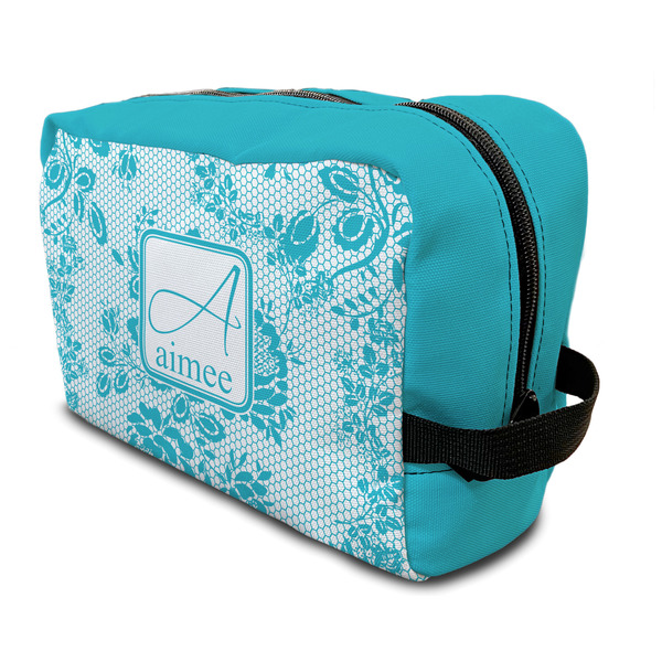 Custom Lace Toiletry Bag / Dopp Kit (Personalized)