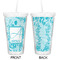 Lace Double Wall Tumbler with Straw - Approval